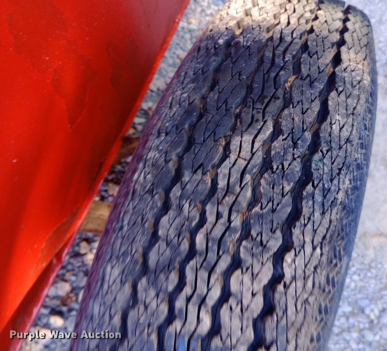 image for item DH1474 Shop built fuel trailer