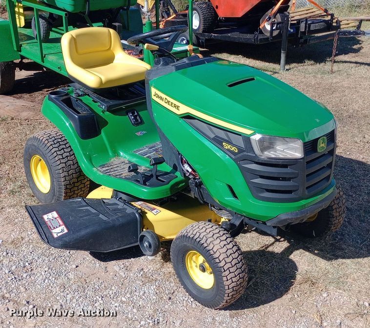 image for item DH1480 2021 John Deere S100 lawn mower