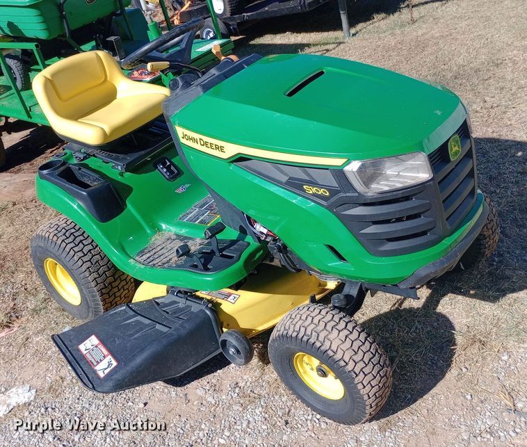 image for item DH1480 2021 John Deere S100 lawn mower
