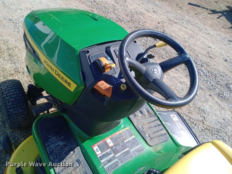 image for item DH1480 2021 John Deere S100 lawn mower