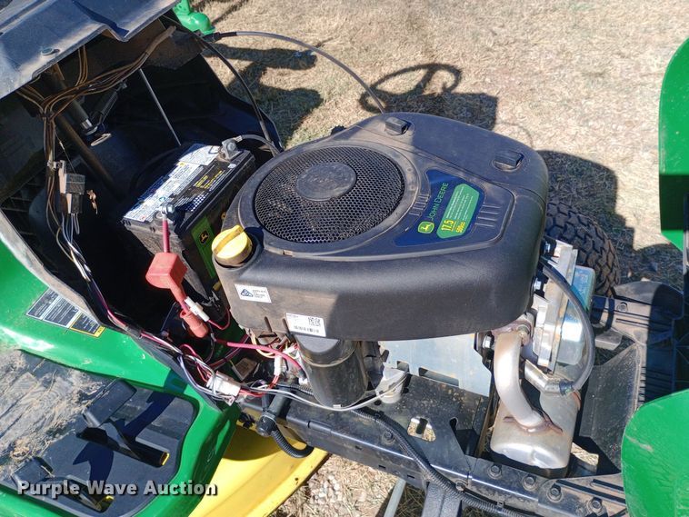 image for item DH1480 2021 John Deere S100 lawn mower