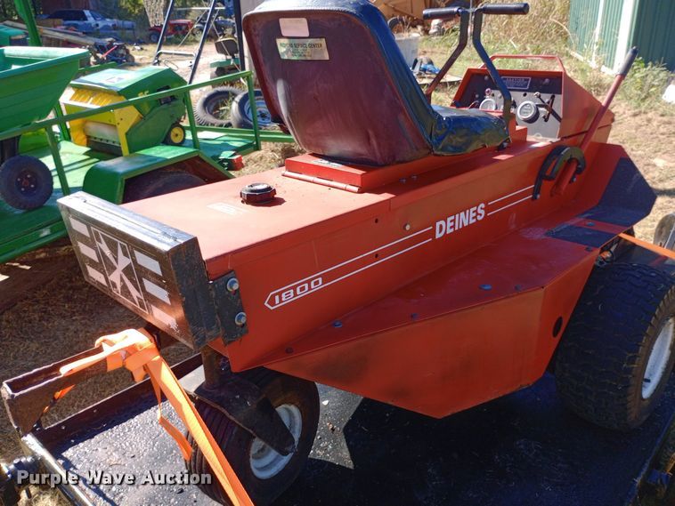 image for item DH1481 Deines 1800 ZTR lawn mower