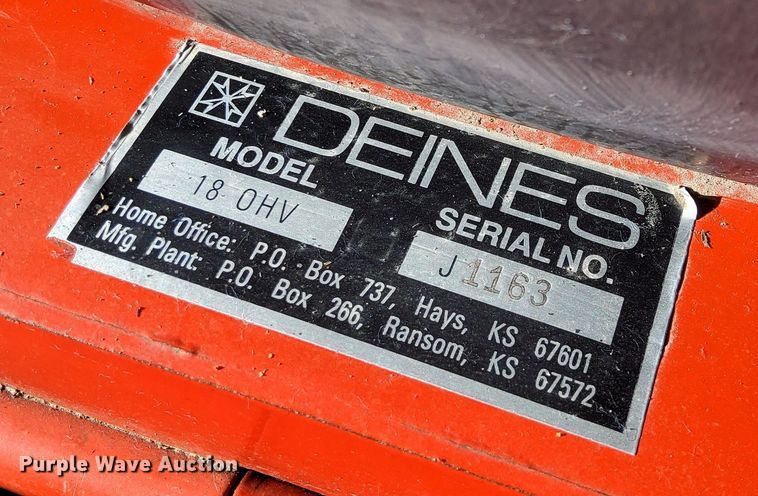image for item DH1481 Deines 1800 ZTR lawn mower