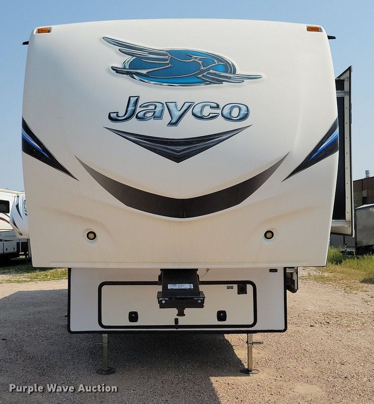image for item DN3520 2015 Jayco Siesmic Wave 310 toy hauler camper