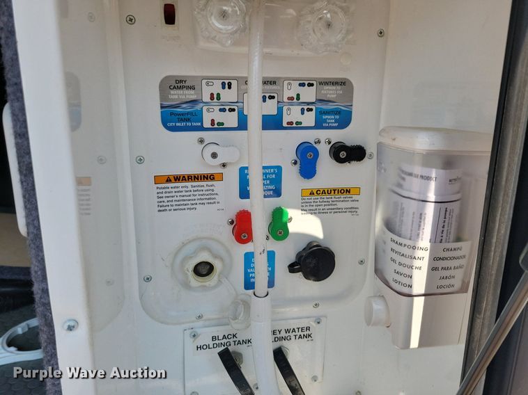 image for item DN3520 2015 Jayco Siesmic Wave 310 toy hauler camper