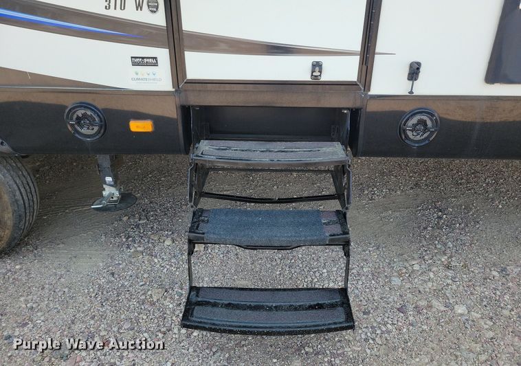 image for item DN3520 2015 Jayco Siesmic Wave 310 toy hauler camper