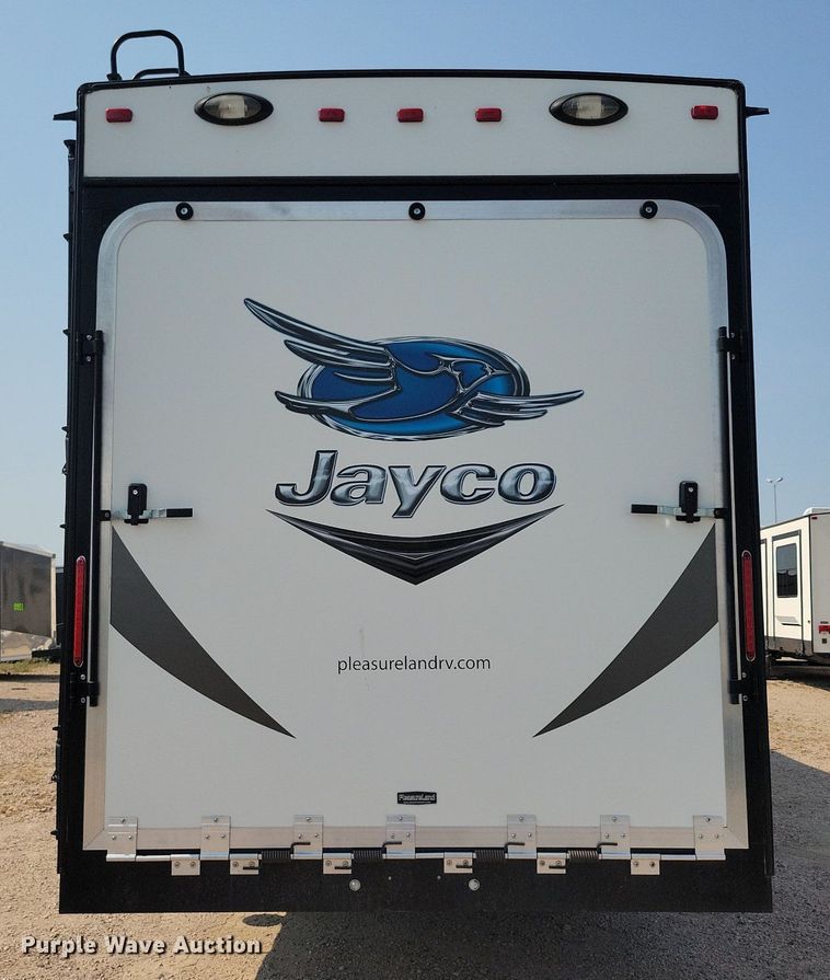 image for item DN3520 2015 Jayco Siesmic Wave 310 toy hauler camper