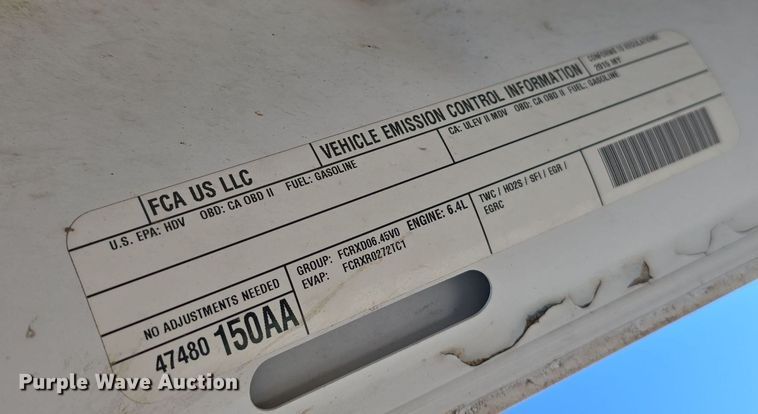 image for item DO5455 2015 Dodge Ram 2500HD Crew Cab pickup truck