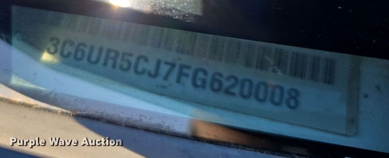 image for item DO5455 2015 Dodge Ram 2500HD Crew Cab pickup truck