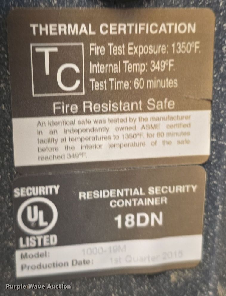 image for item DO5527 Scheels Outfitters safe