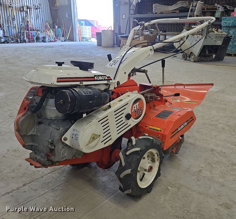image for item DO5536 Kubota AT70S rear tine tiller