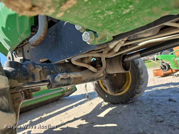 image for item DO5537 2012 John Deere 1023E MFWD tractor