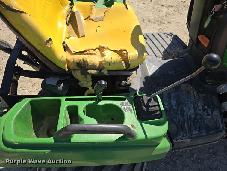 image for item DO5537 2012 John Deere 1023E MFWD tractor