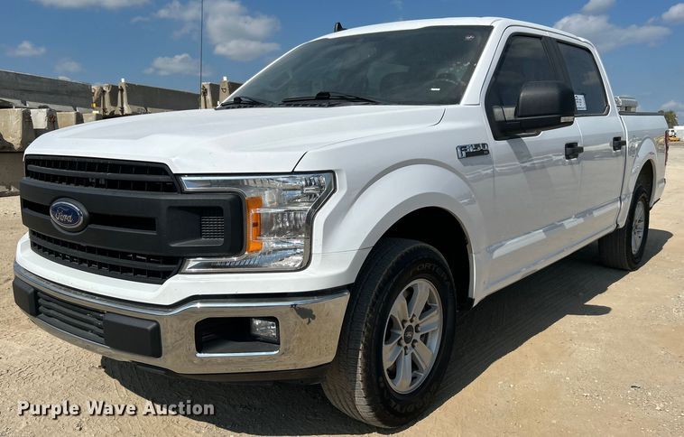image for item DO7535 2020 Ford F150 XL SuperCrew pickup truck