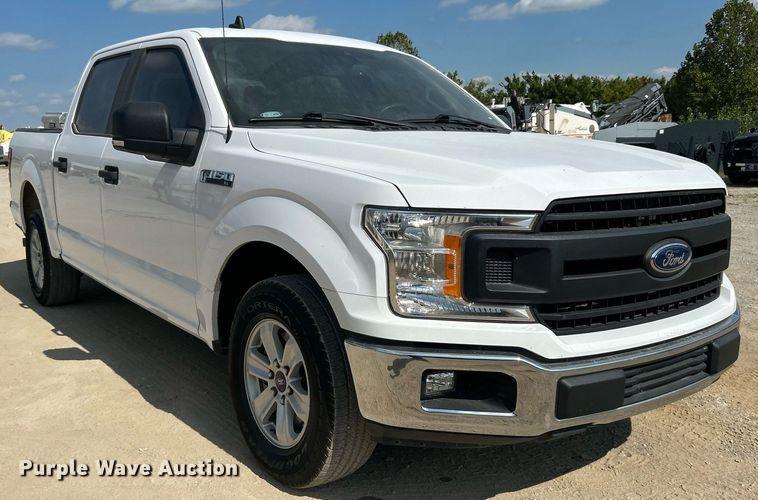 image for item DO7535 2020 Ford F150 XL SuperCrew pickup truck