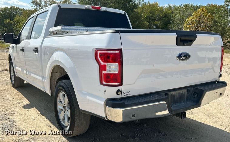 image for item DO7535 2020 Ford F150 XL SuperCrew pickup truck