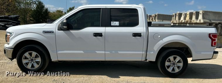 image for item DO7535 2020 Ford F150 XL SuperCrew pickup truck