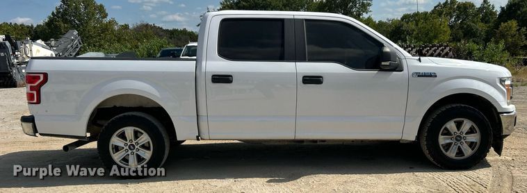 image for item DO7536 2018 Ford F150 XL SuperCrew pickup truck