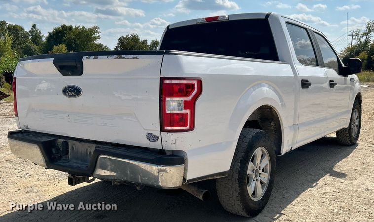 image for item DO7536 2018 Ford F150 XL SuperCrew pickup truck