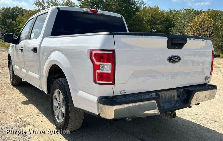 image for item DO7536 2018 Ford F150 XL SuperCrew pickup truck