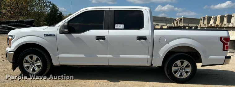 image for item DO7536 2018 Ford F150 XL SuperCrew pickup truck