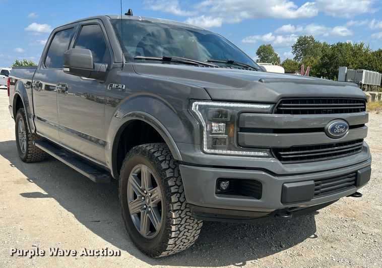 image for item DO7541 2020 Ford F150 Lariat SuperCrew pickup truck