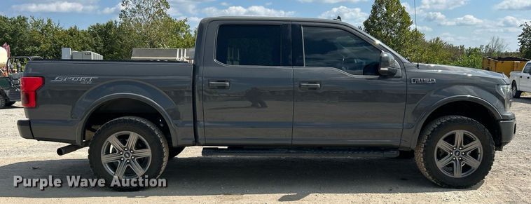 image for item DO7541 2020 Ford F150 Lariat SuperCrew pickup truck