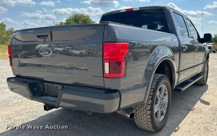 image for item DO7541 2020 Ford F150 Lariat SuperCrew pickup truck