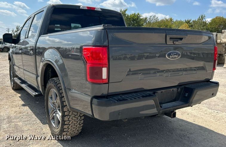 image for item DO7541 2020 Ford F150 Lariat SuperCrew pickup truck