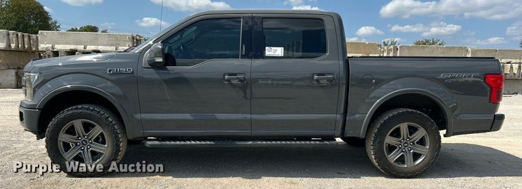 image for item DO7541 2020 Ford F150 Lariat SuperCrew pickup truck