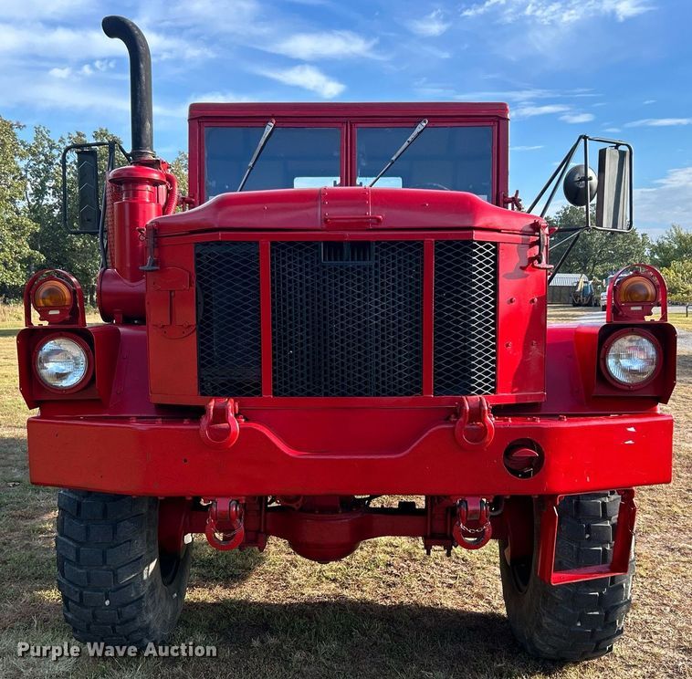 image for item DO7546 1999 AM General flatbed truck