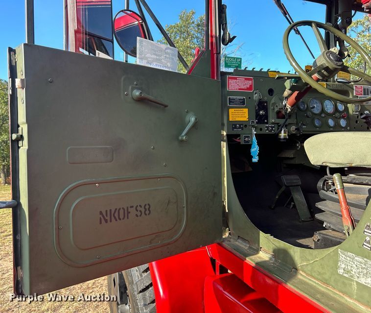 image for item DO7546 1999 AM General flatbed truck