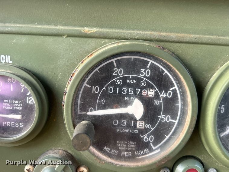 image for item DO7546 1999 AM General flatbed truck