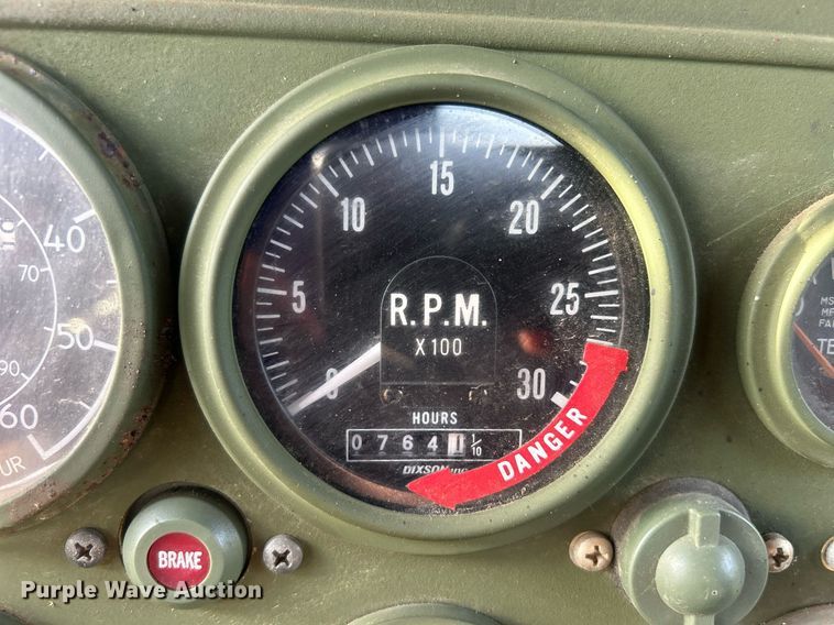 image for item DO7546 1999 AM General flatbed truck