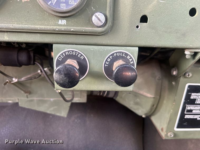 image for item DO7546 1999 AM General flatbed truck