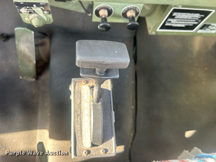 image for item DO7546 1999 AM General flatbed truck