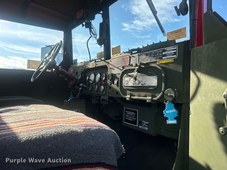 image for item DO7546 1999 AM General flatbed truck