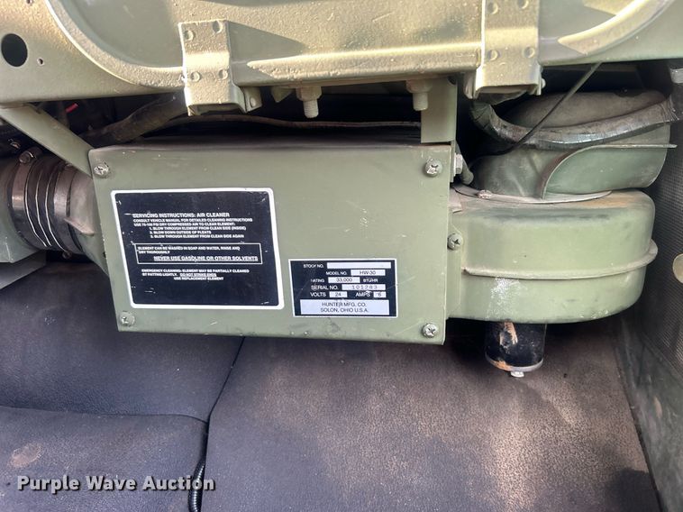 image for item DO7546 1999 AM General flatbed truck