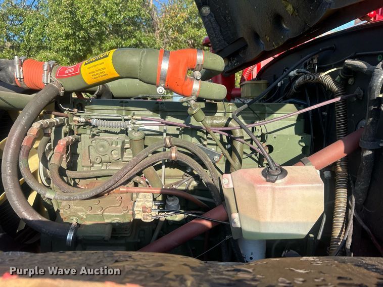 image for item DO7546 1999 AM General flatbed truck