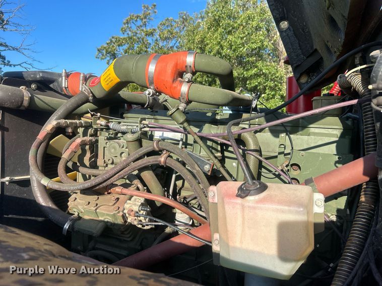 image for item DO7546 1999 AM General flatbed truck