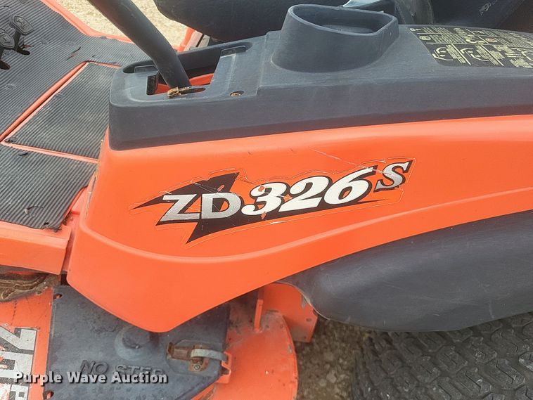 image for item DQ3675 Kubota  ZD326S ZTR lawn mower
