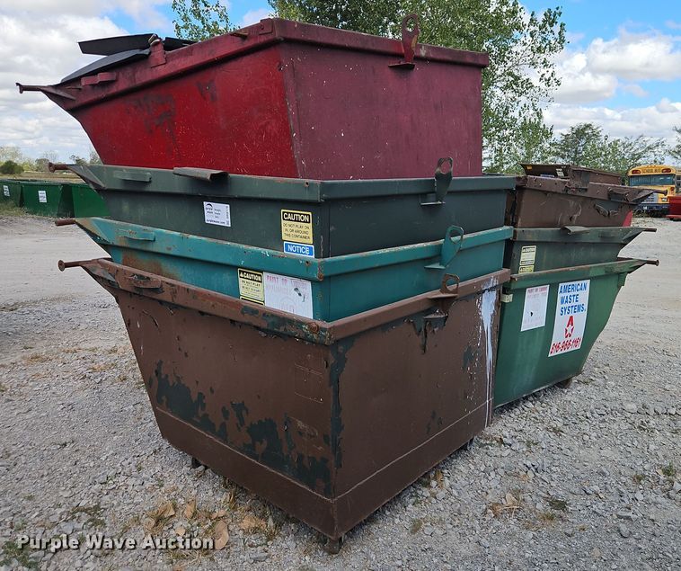 image for item DR8778 (7) dumpsters 