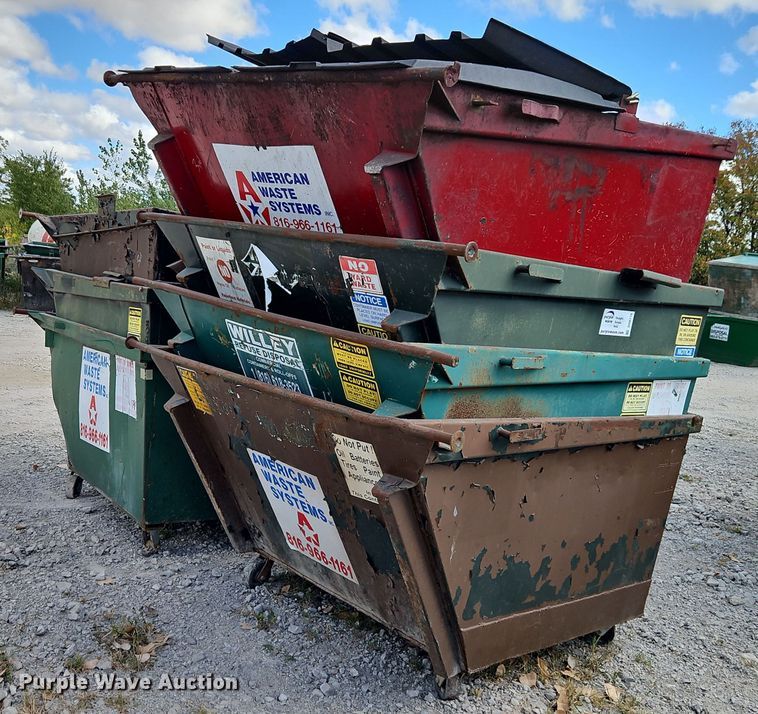 image for item DR8778 (7) dumpsters 