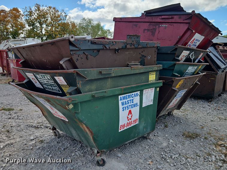 image for item DR8778 (7) dumpsters 