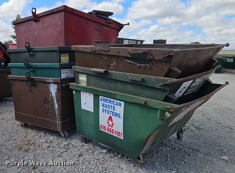image for item DR8778 (7) dumpsters 