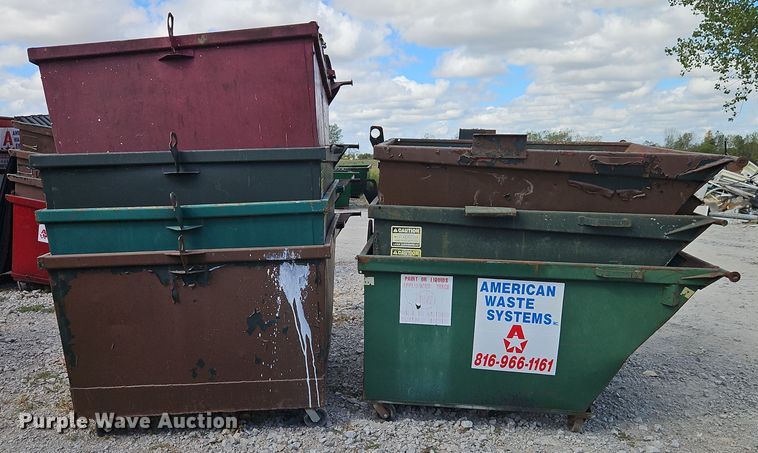 image for item DR8778 (7) dumpsters 