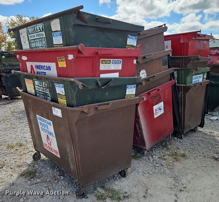 image for item DR8779 (12) dumpsters 