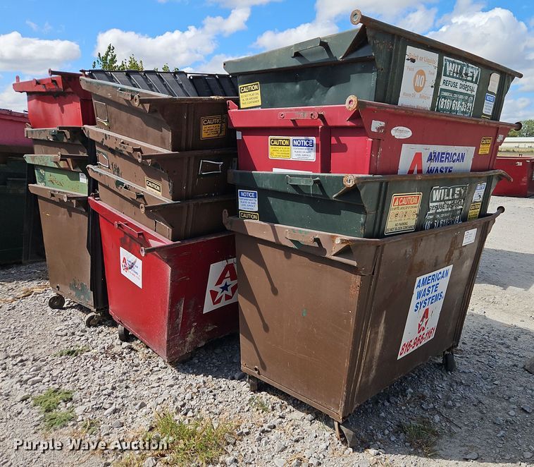 image for item DR8779 (12) dumpsters 