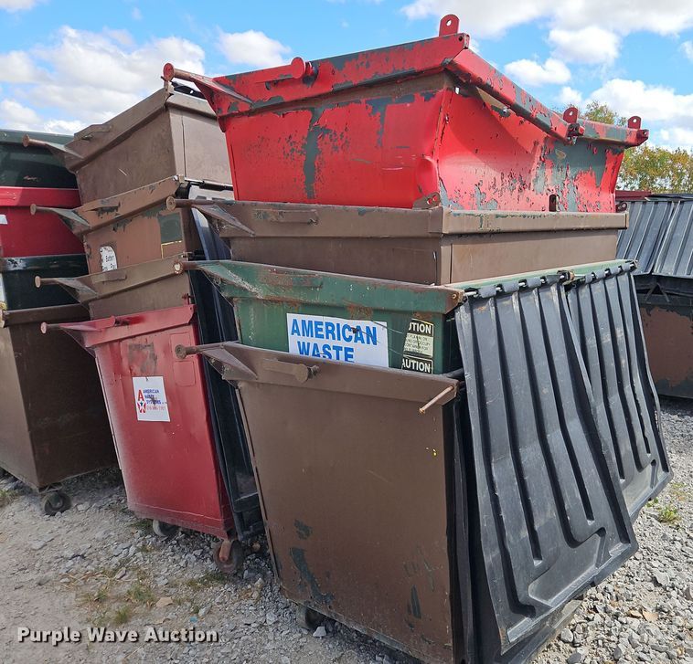 image for item DR8779 (12) dumpsters 