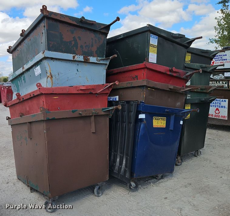 image for item DR8783 (12) dumpsters 